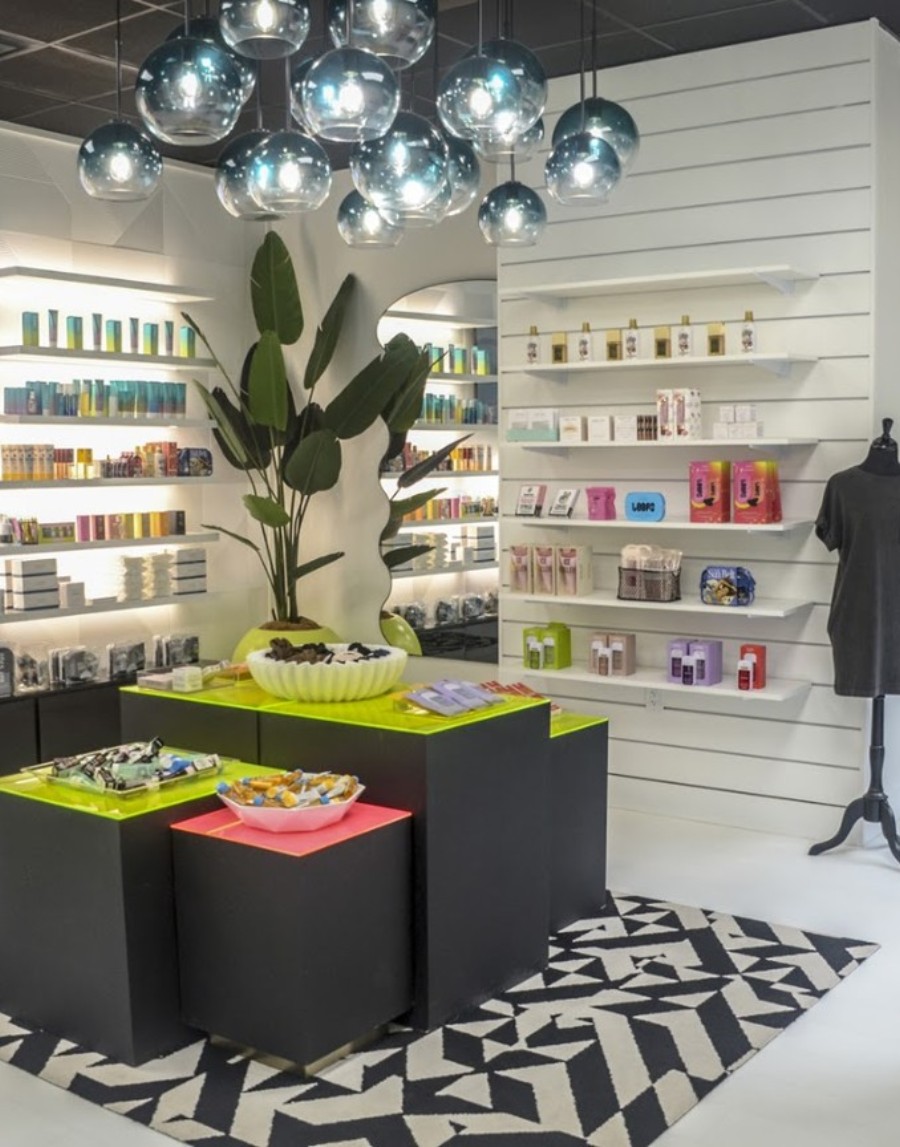 Retail interior built by VIBE Commercial